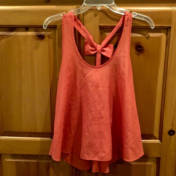 NELLA FANTASIA SALMON BLOUSE W/BOW - Picture 7 of 8